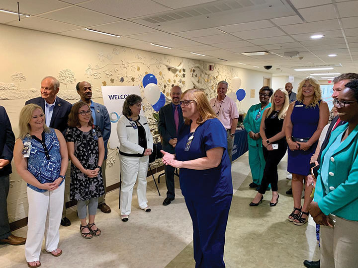 Grand opening of the Baby Café at Singing River Hospital