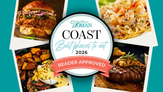Best Places To Eat 2026 Gulf Coast Woman Magazine Best Places To Eat 2026 Header 539x303 